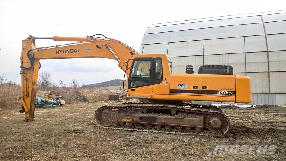 Hyundai R450LC-7 Гусеничные экскаваторы