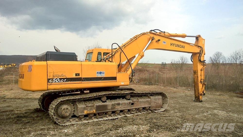 Hyundai R450LC-7 Гусеничные экскаваторы