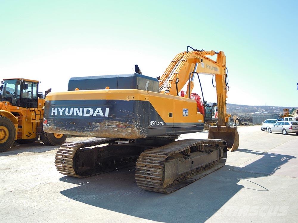 Hyundai R450LC-7A Crawler excavators