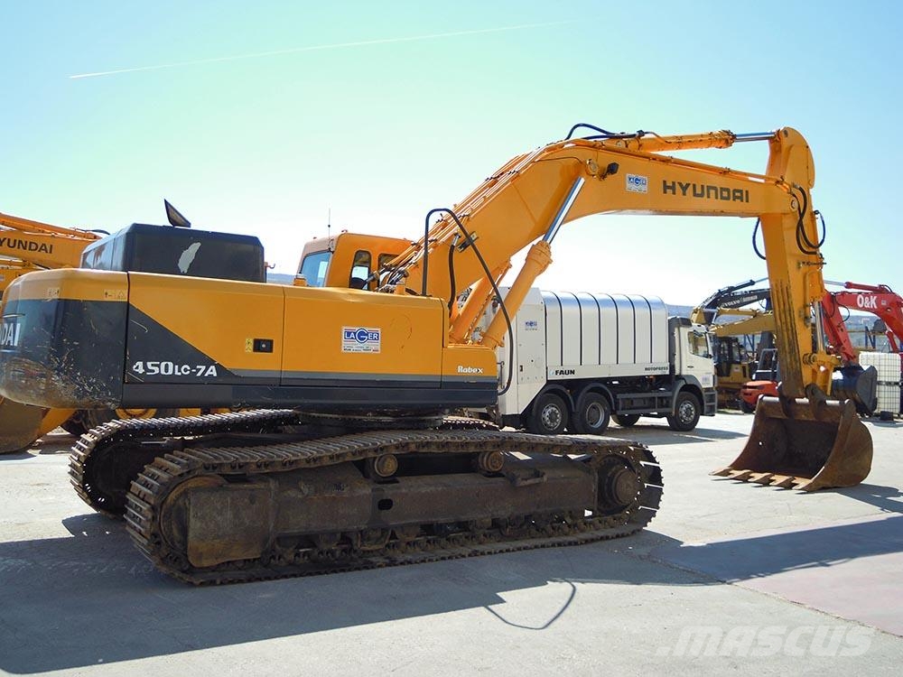 Hyundai R450LC-7A Crawler excavators