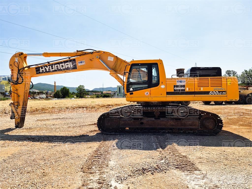Hyundai R500LC-7A Bageri guseničari