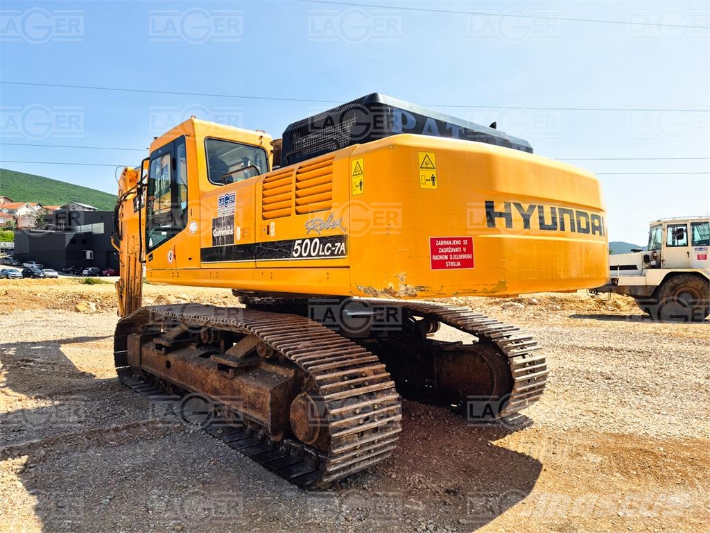 Hyundai R500LC-7A Bageri guseničari