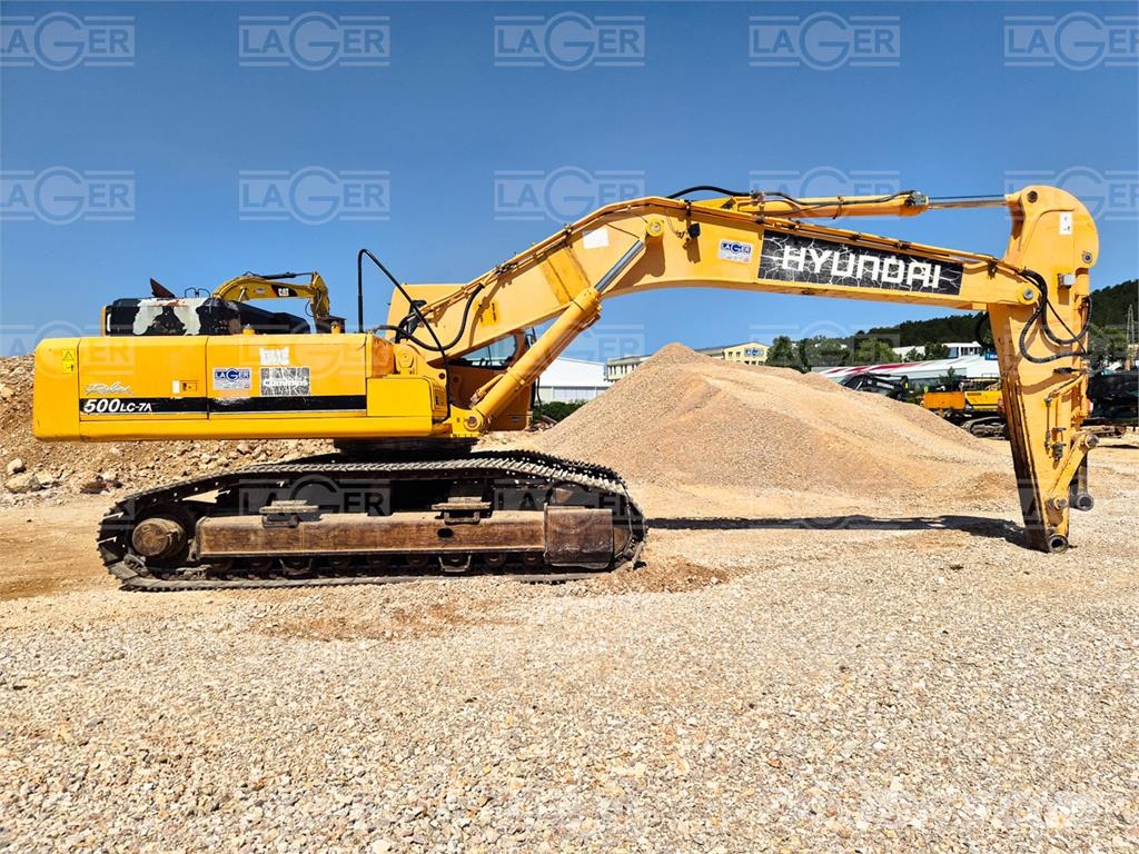 Hyundai R500LC-7A Bageri guseničari