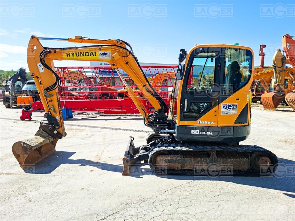 Hyundai R60CR-9A Miniescavadeiras < 7t (Mini escavadeiras)