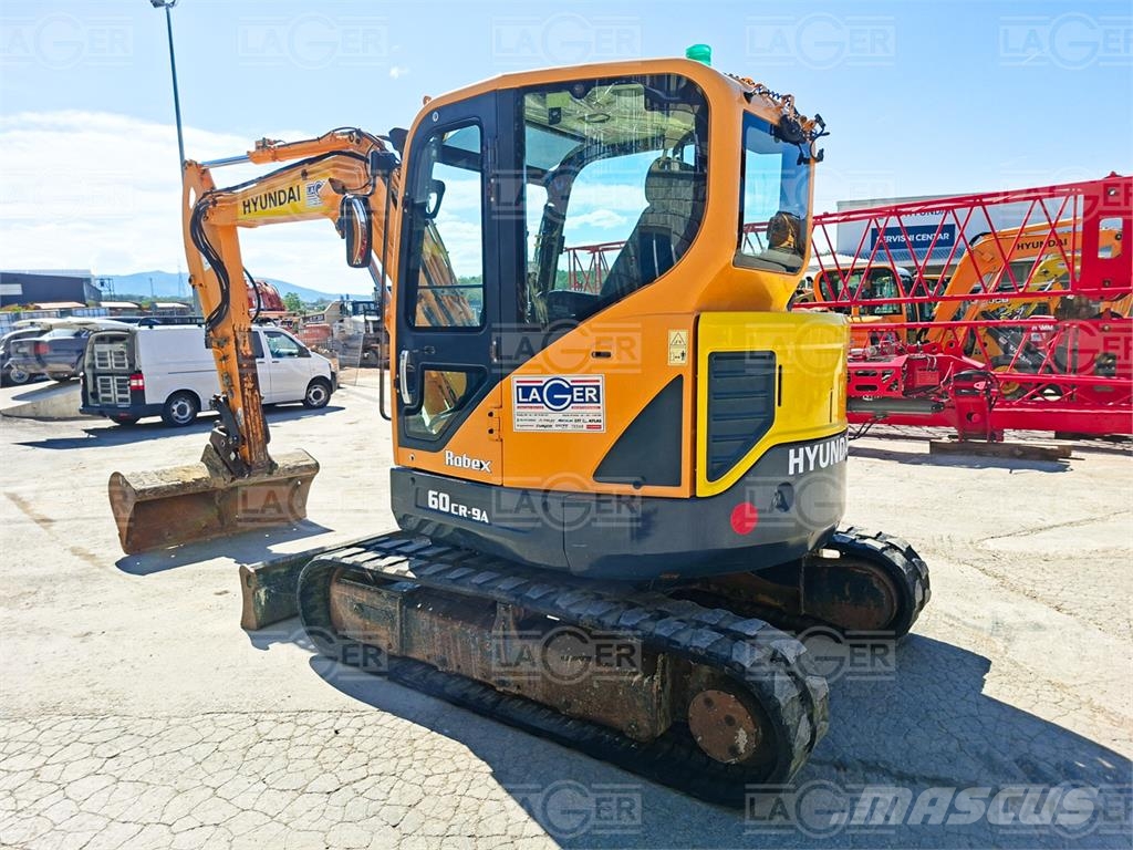 Hyundai R60CR-9A Miniescavadeiras < 7t (Mini escavadeiras)