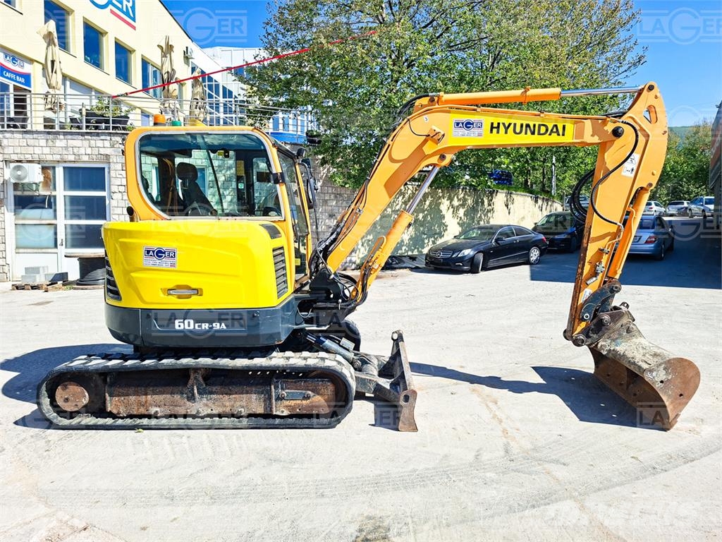 Hyundai R60CR-9A Miniescavadeiras < 7t (Mini escavadeiras)