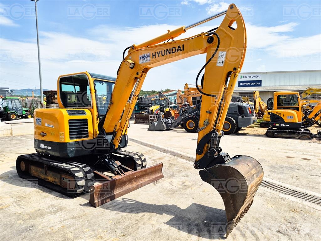 Hyundai R60CR-9A Miniescavadeiras < 7t (Mini escavadeiras)