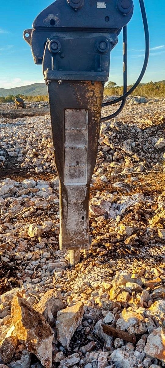 Indeco HP5000 Hydrauliczne młoty do palowania