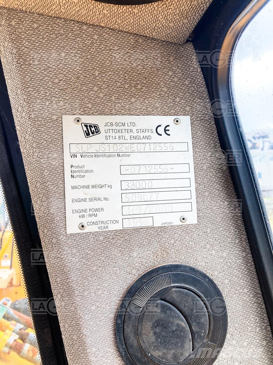 JCB JS300 NL Bageri guseničari