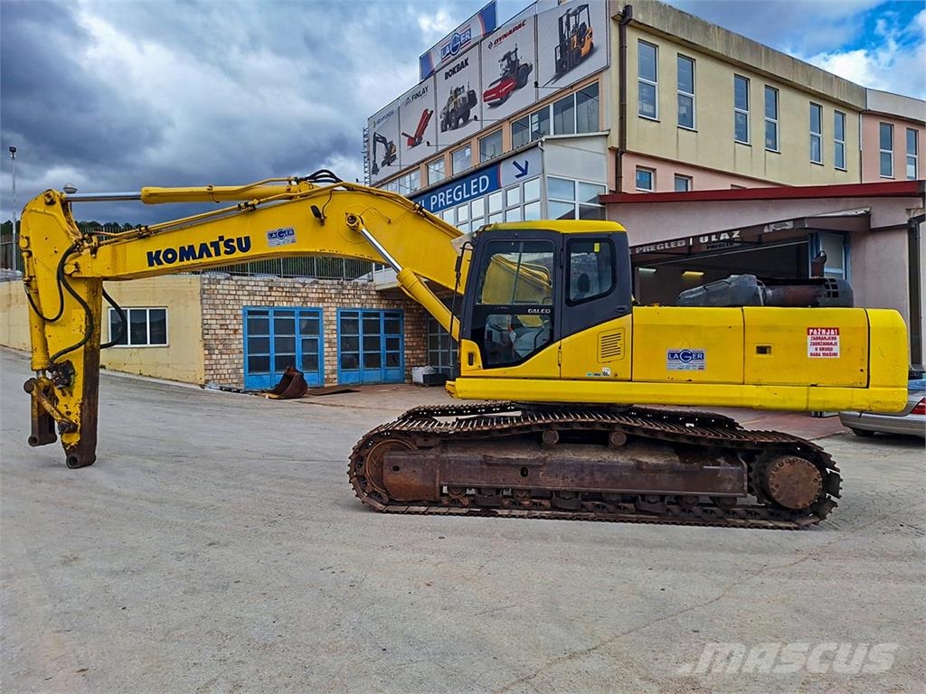 Komatsu PC340NLC-7K Vikšriniai ekskavatoriai