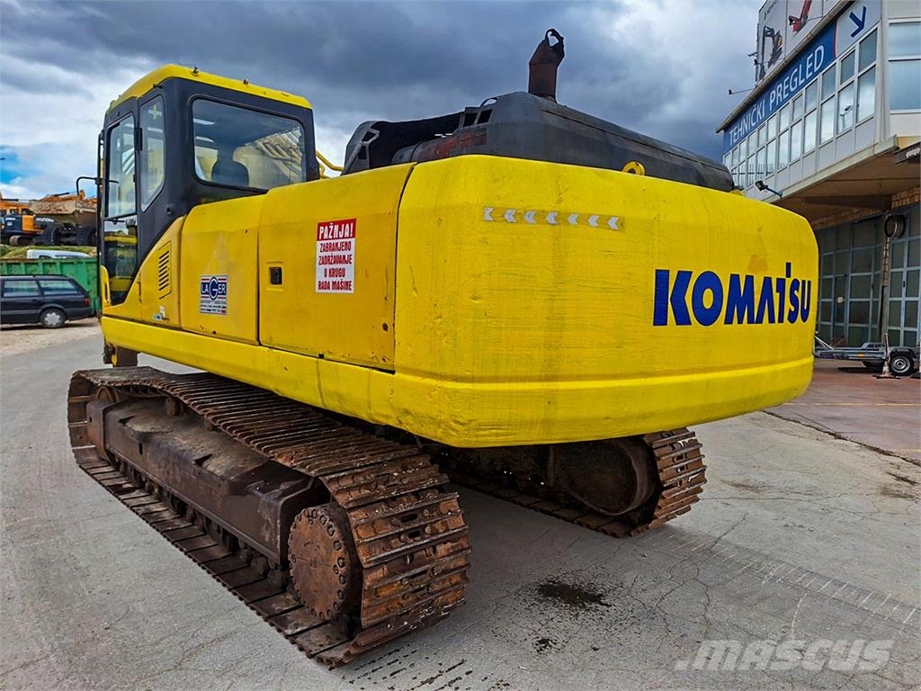 Komatsu PC340NLC-7K Vikšriniai ekskavatoriai