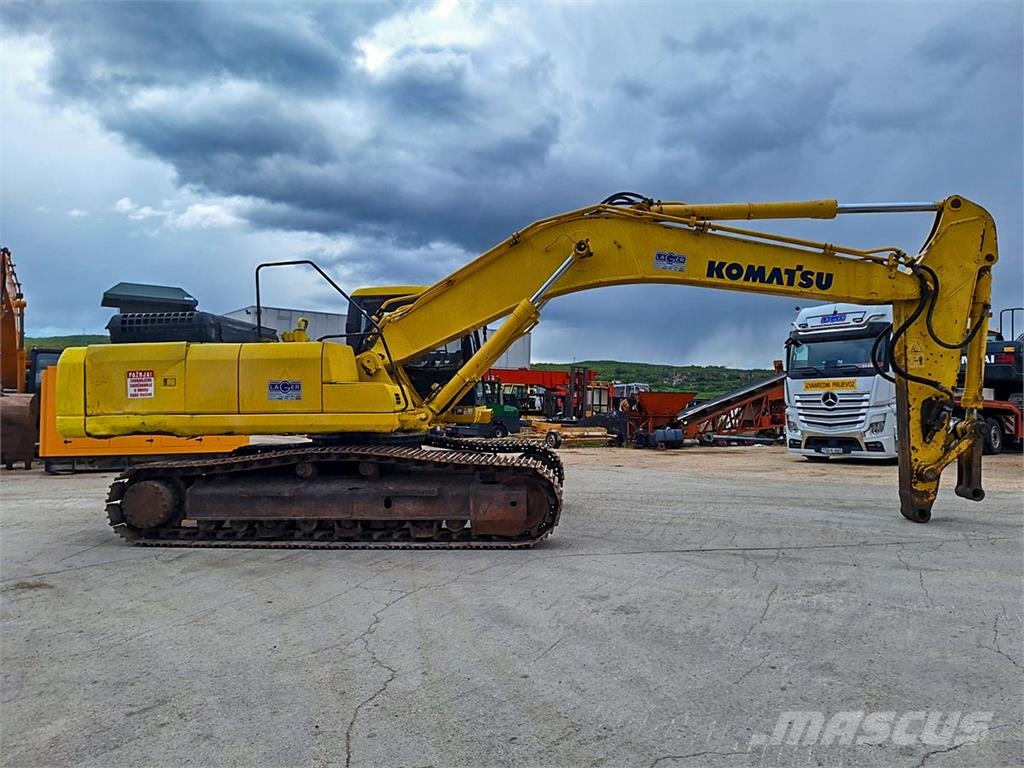 Komatsu PC340NLC-7K Vikšriniai ekskavatoriai