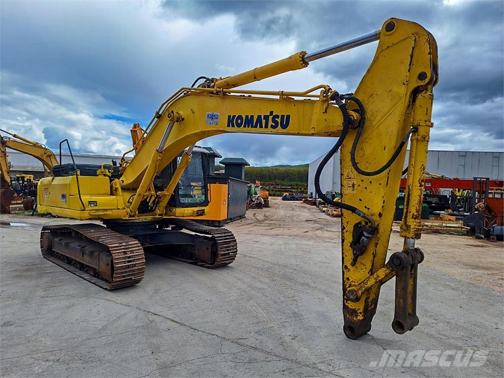 Komatsu PC340NLC-7K Vikšriniai ekskavatoriai