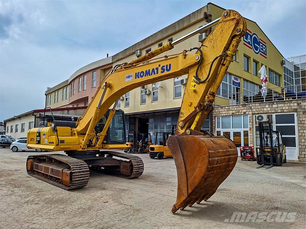Komatsu PC350LC-8 حفارات زحافة