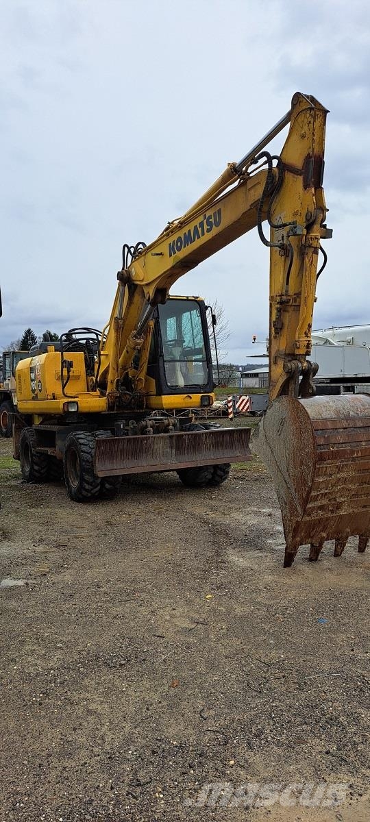 Komatsu PW160-7EO حفارات بعجل