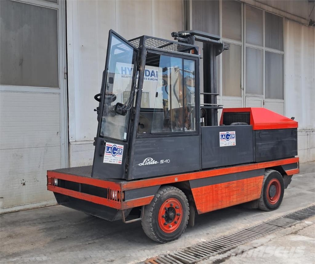 Linde S 40 Γερανοί πλευρικής φόρτωσης εμπορευματοκιβωτίων