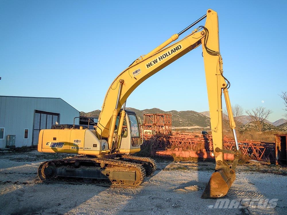 New Holland E215 Bageri guseničari