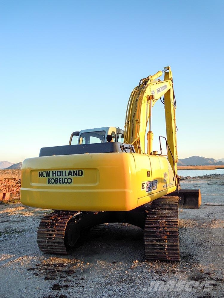 New Holland E215 Bageri guseničari