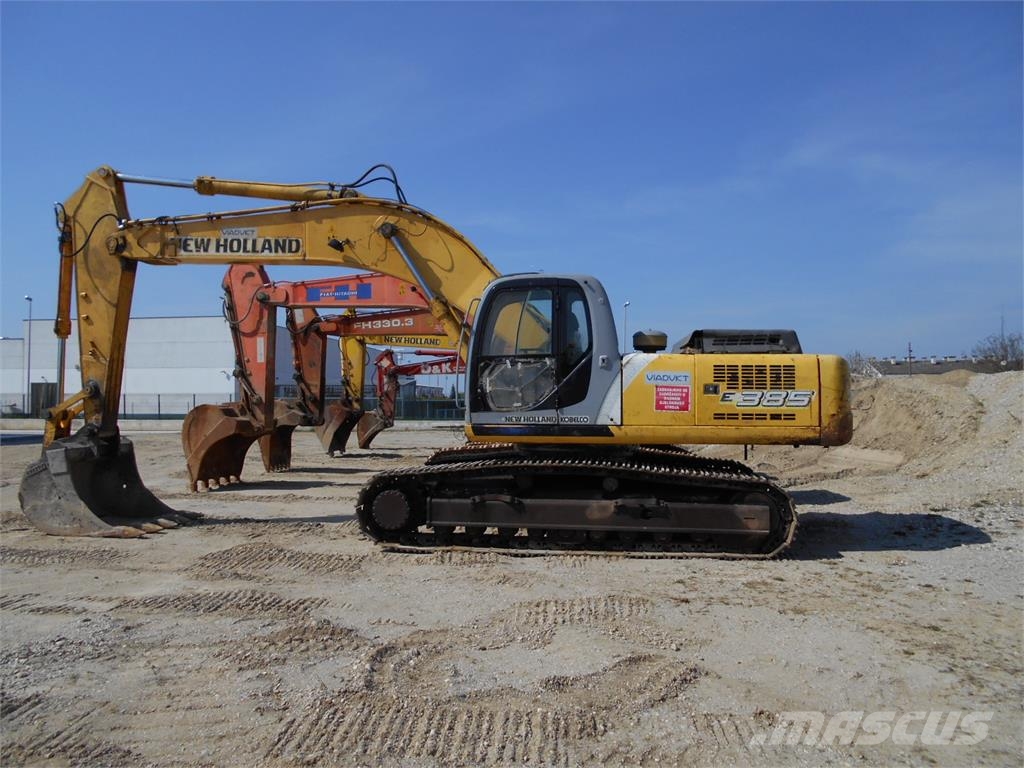 New Holland E385EL Bageri guseničari