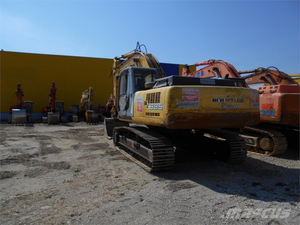 New Holland E385EL Bageri guseničari