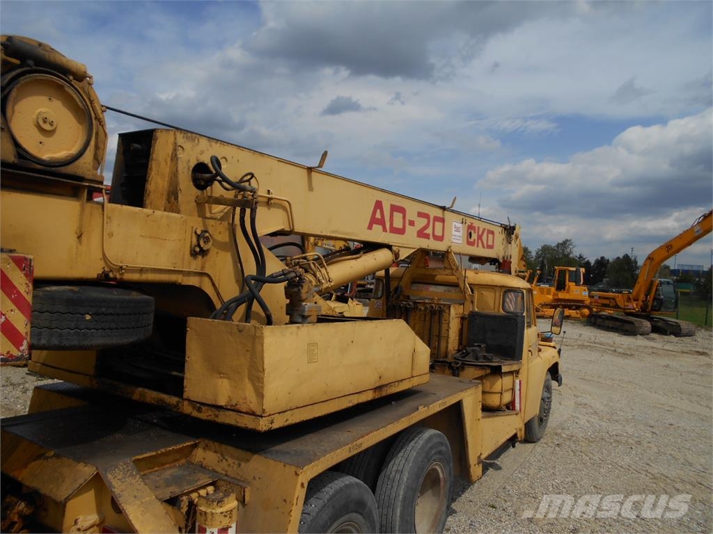 Tatra AD 20 Rough terrain cranes