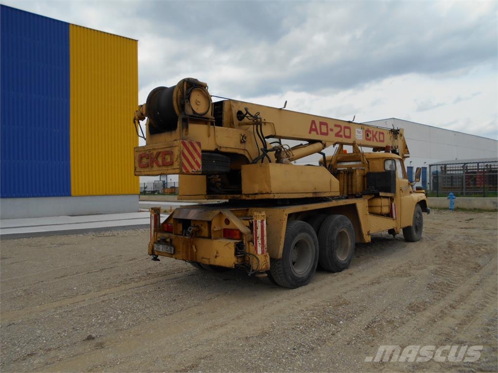 Tatra AD 20 Rough terrain cranes