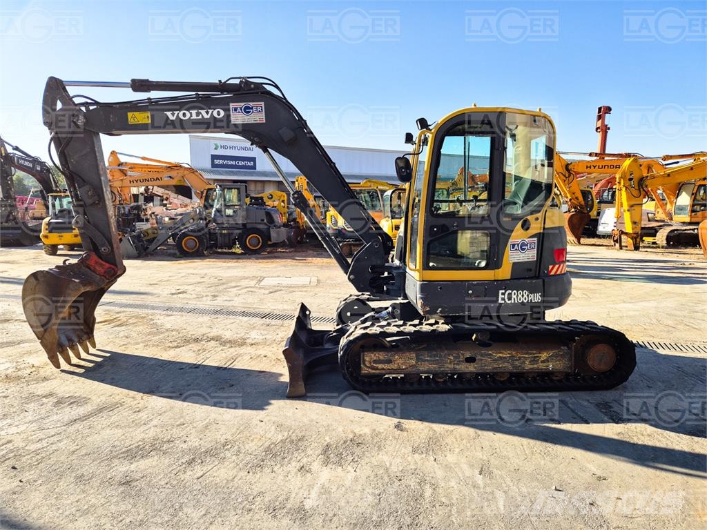 Volvo ECR 88 حفارات صغيرة أقل من 7 طن (حفارات صغيرة)