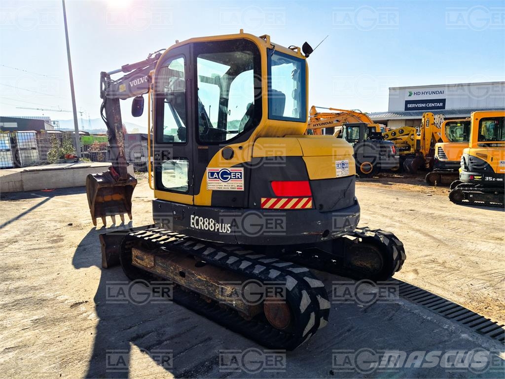 Volvo ECR 88 حفارات صغيرة أقل من 7 طن (حفارات صغيرة)