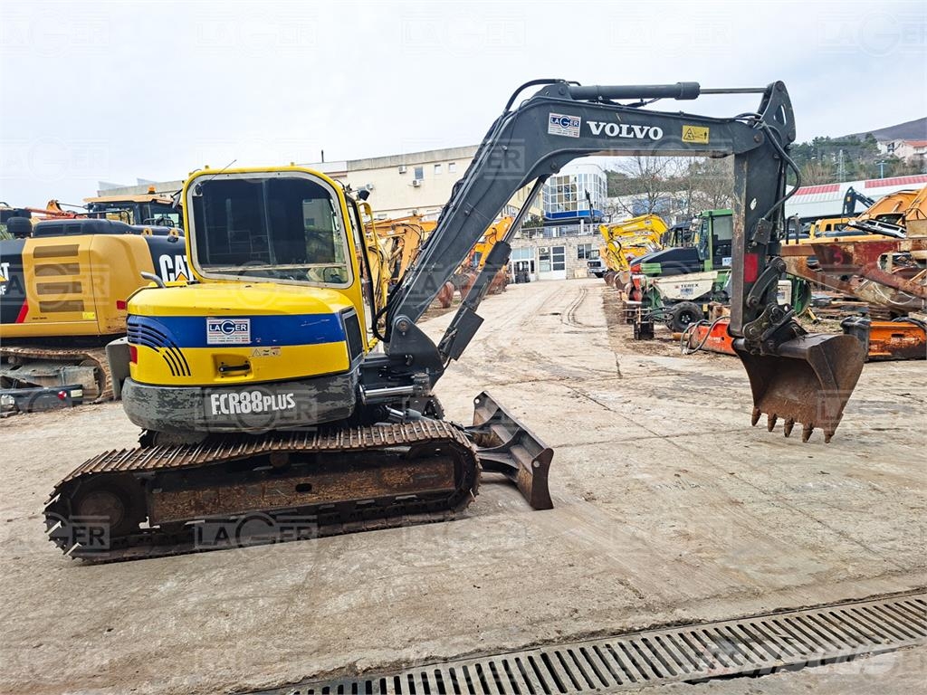 Volvo ECR88 Mini rýpadlá < 7t