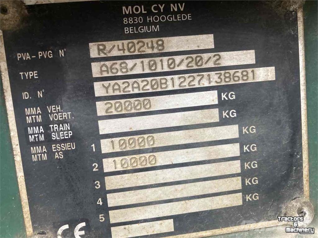 MOL A68 Remolques portacontenedores