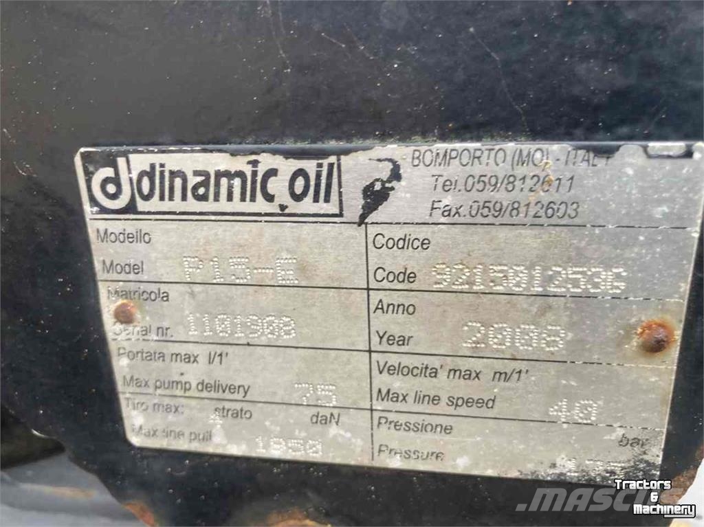 Volvo P15-E Muut koneet