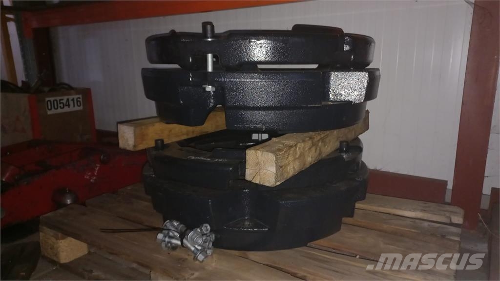 2x Set wielgewichten Case IH Optum (NIEUW) Agriculture - Autres