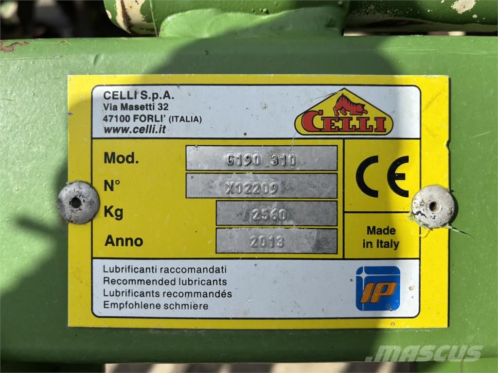 Celli G190-310 Krukasspitmachine Otras máquinas y aperos de labranza