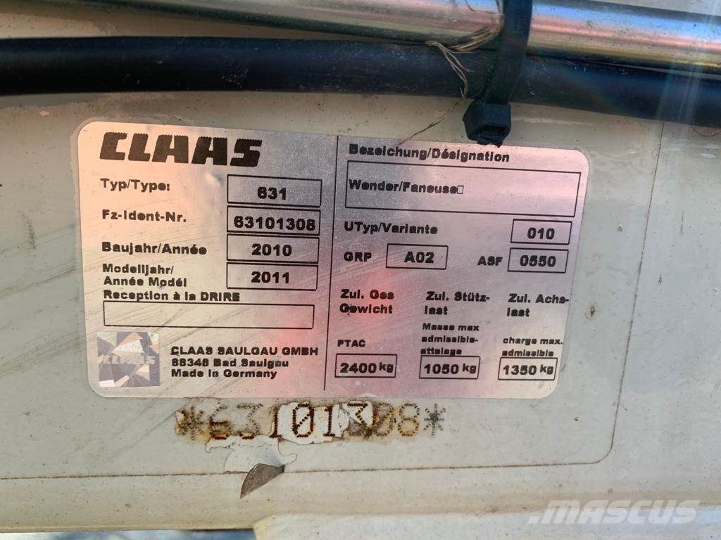 CLAAS Volto 1320 T Schudder 農業機械 - その他