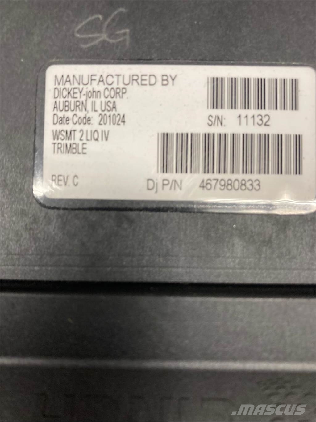 Dickey John Trimble Seed Controller Tractors