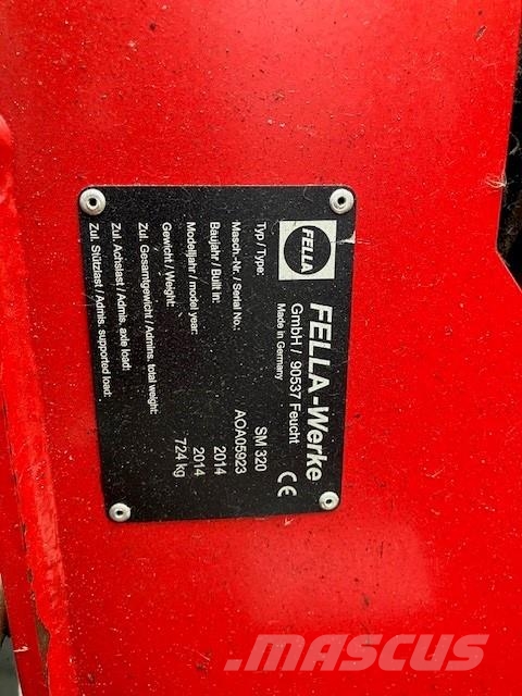 Fella SM 320 Maaier met Kneuzer Agriculture - Others