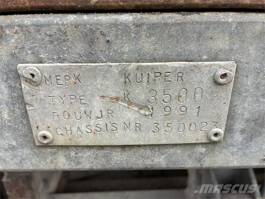 Kuiper K3500 Aanhanger Agriculture - Autres