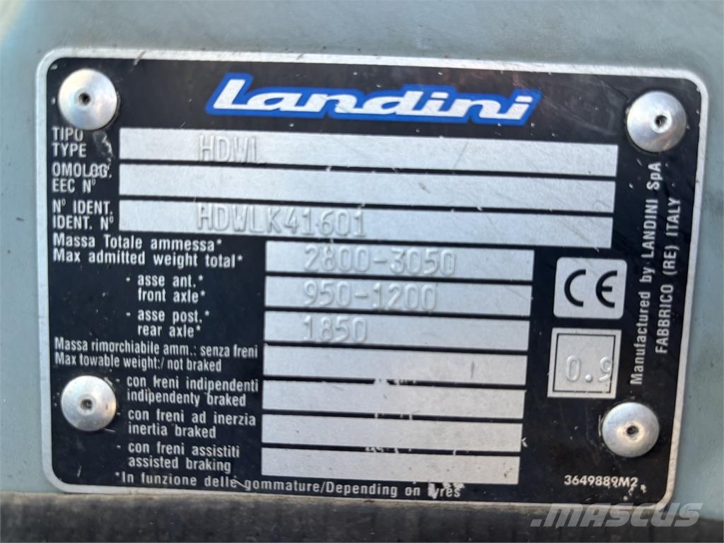 Landini Mistral 50 4-WD Tractoren