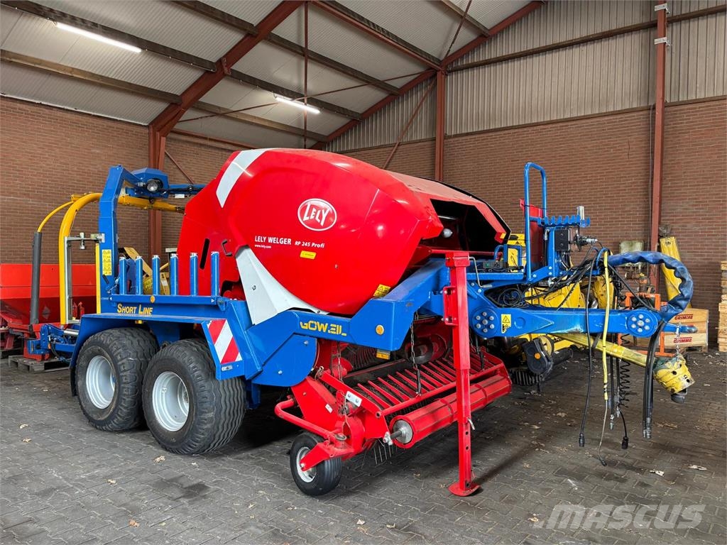Lely Welger RP 245 Profi Pers, Goweil G5040 Kombi Short حصادات