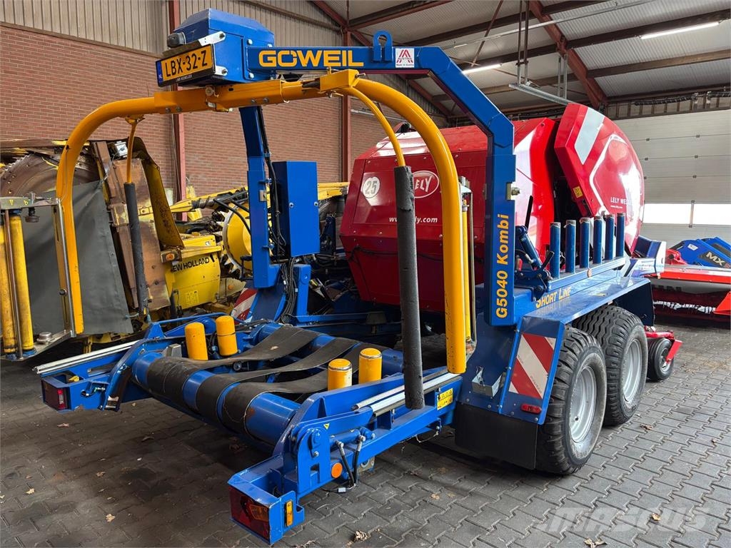 Lely Welger RP 245 Profi Pers, Goweil G5040 Kombi Short حصادات