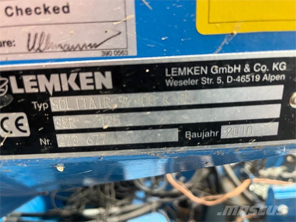 Lemken Solitair 9/400 KD-S Zaaicombinatie Ostale mašine i priključci za obradu tla