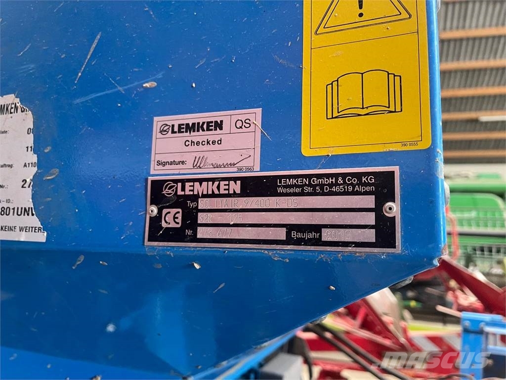 Lemken Solitair 9/400 KD-S Zaaicombinatie Ostale mašine i priključci za obradu tla