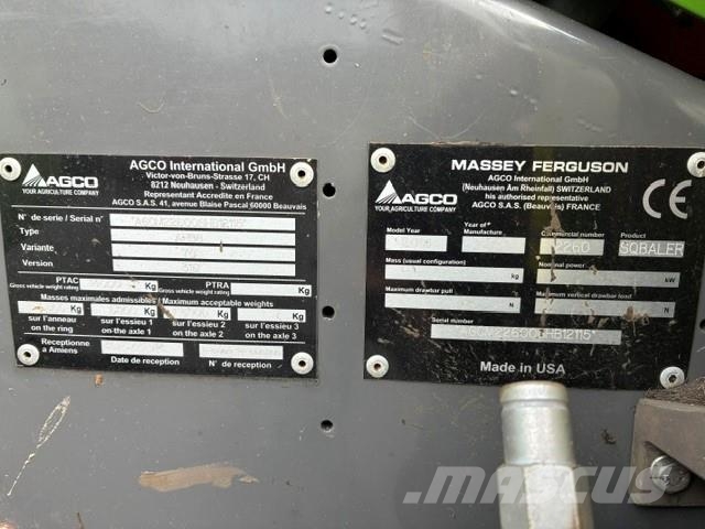 Massey Ferguson 2260 Pers Cosechadoras combinadas