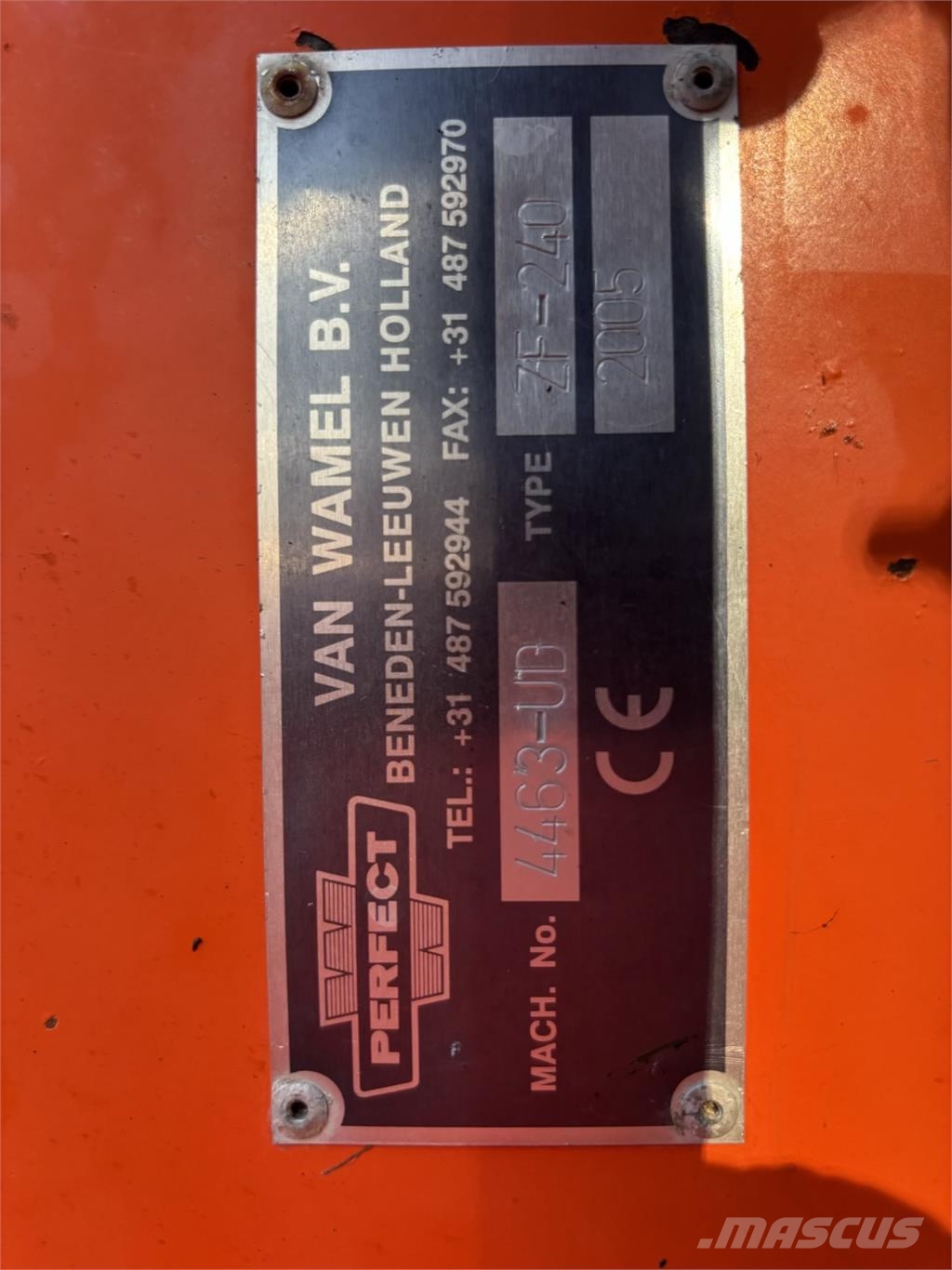 Perfect Zijklepelmaaier ZF-240 Kmetijstvo - drugo