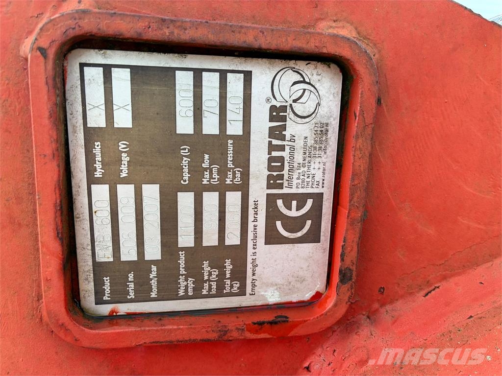 Rotar Zeefbak EVB600 Сільгосптехніка - Інші
