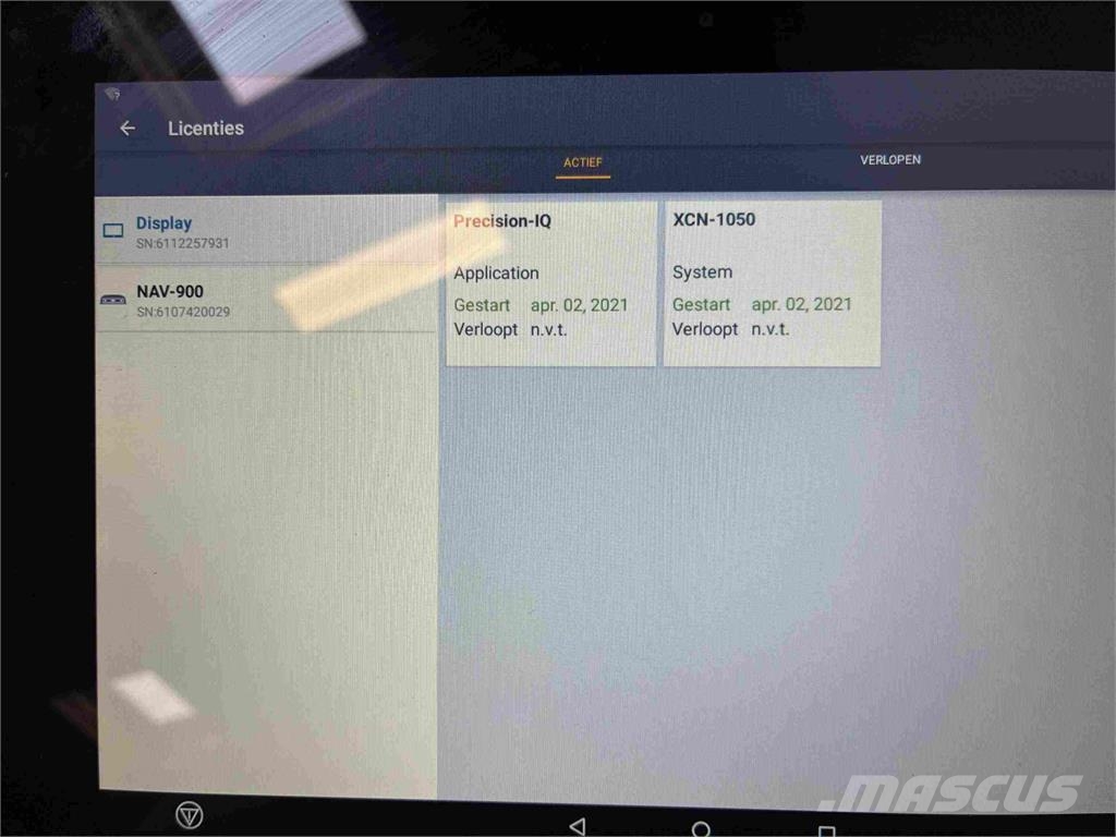 Trimble XCN 1050 + NAV900 + EZPilot Tractoren