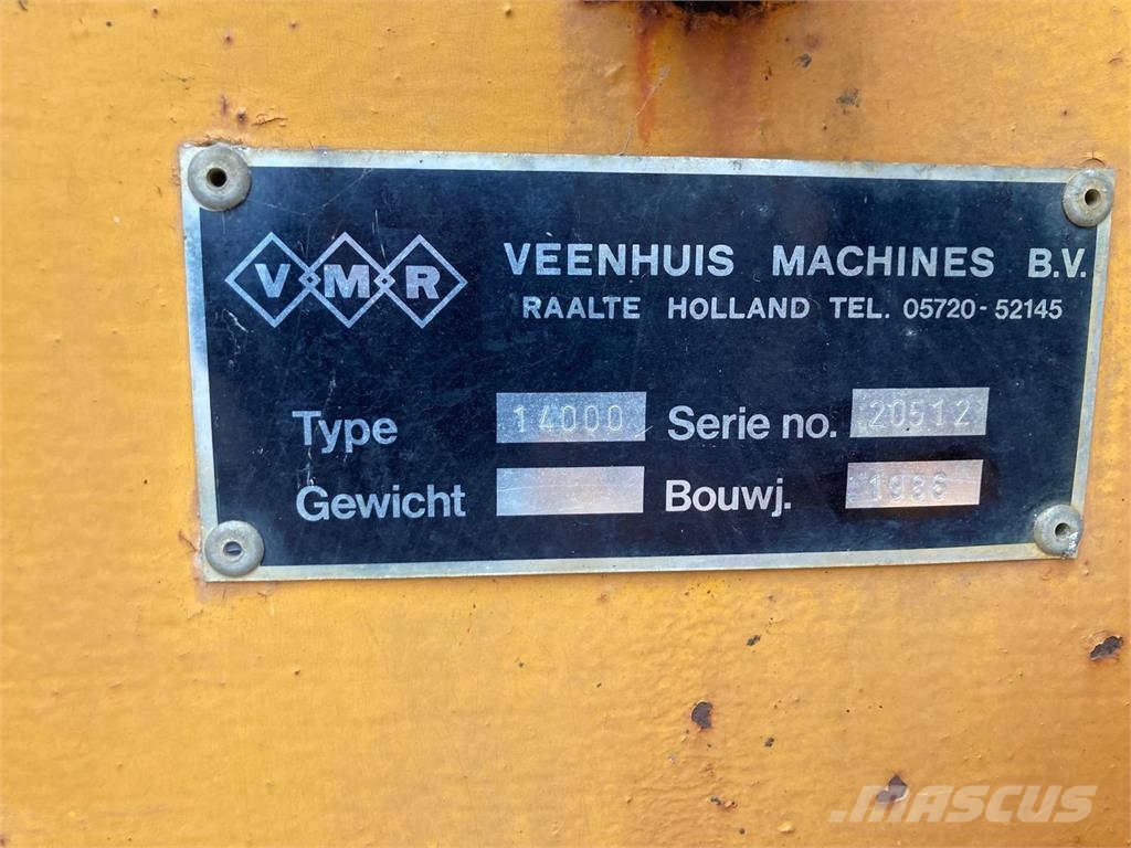 Veenhuis 14000 Liter Tank Inne maszyny do nawożenia