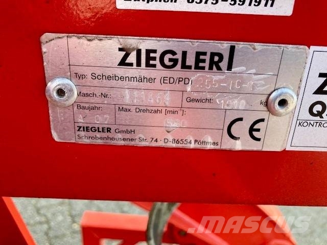 Ziegler Powerdisc PD 255-IC Maaier Άλλα γεωργικά μηχανήματα