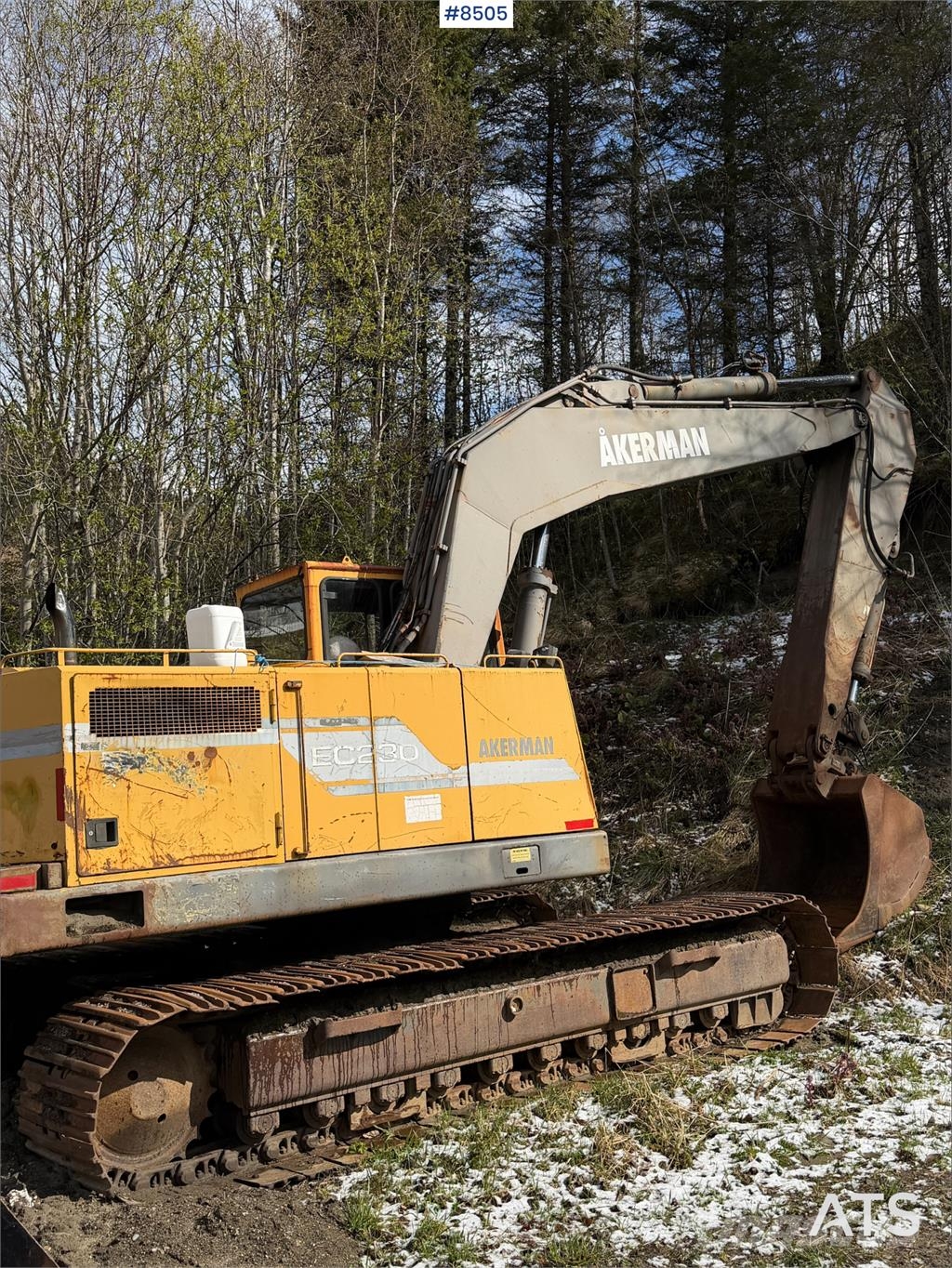 Åkerman EC230 حفارات زحافة