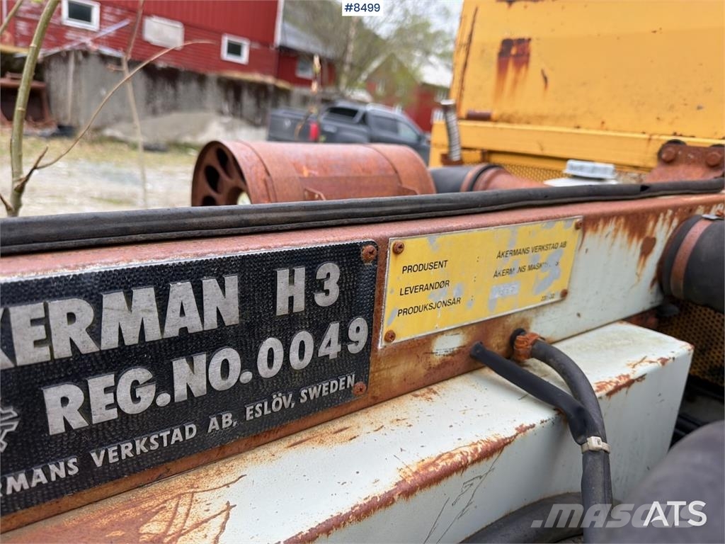 Åkerman H3 Excavadoras sobre orugas